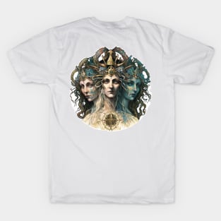 Hecate Triformus - The Goddess of Witchcraft T-Shirt